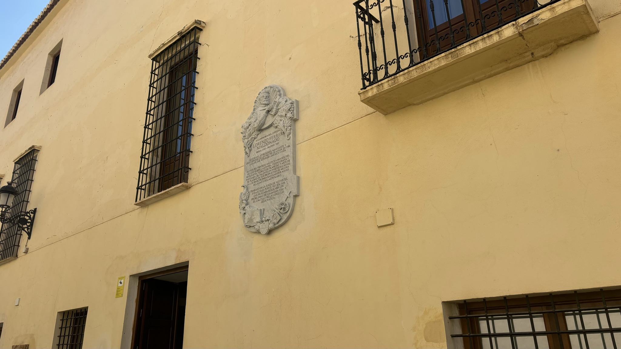 Berja rinde homenaje a Lorenzo Ferrer Maldonado en el 400 aniversario de su fallecimiento